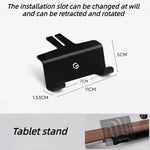 support multifonction bois foncé blanc moderne adhésif support portable smartphone montre casque câbles tiroir