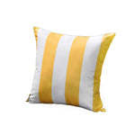 housse coussin extérieur imperméable polyester coton moderne rayées beige gris noir rouge jaune vert