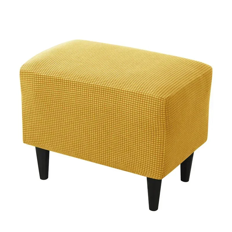 coussin d'assise moderne tissu carreaux gris beige jaune rose opaco