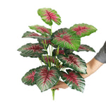 plantes artificielles feuilles vertes monstera palmes extérieures decoration moderne jardins maison tronc faux