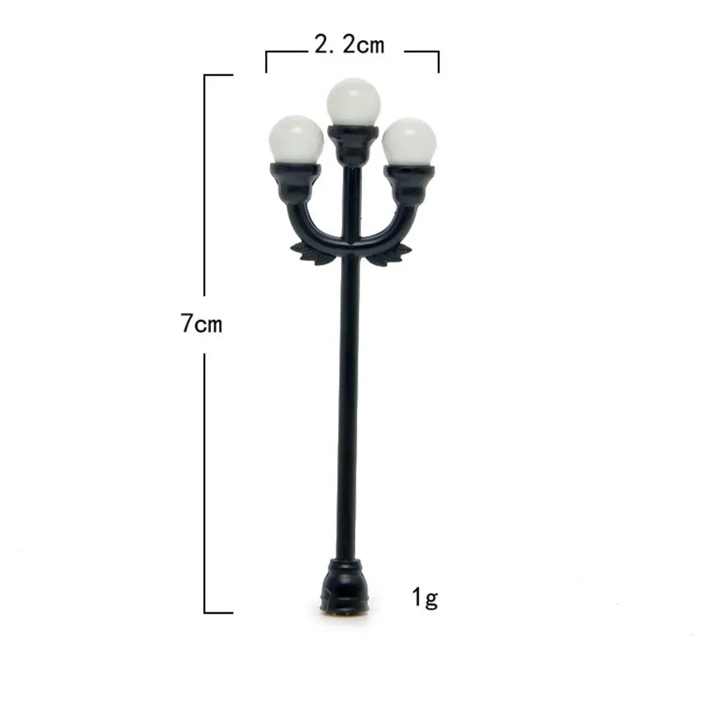 lampe miniature artificielle noire décoration maison bricolage artisanal classique moderne chambre