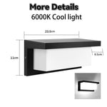 applique murale led moderne noire mur opaque minimaliste chambre cuisine entree