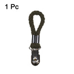 clips serviettes corde tressée acier inoxydable moderne beige blanc noir rouge vert olive