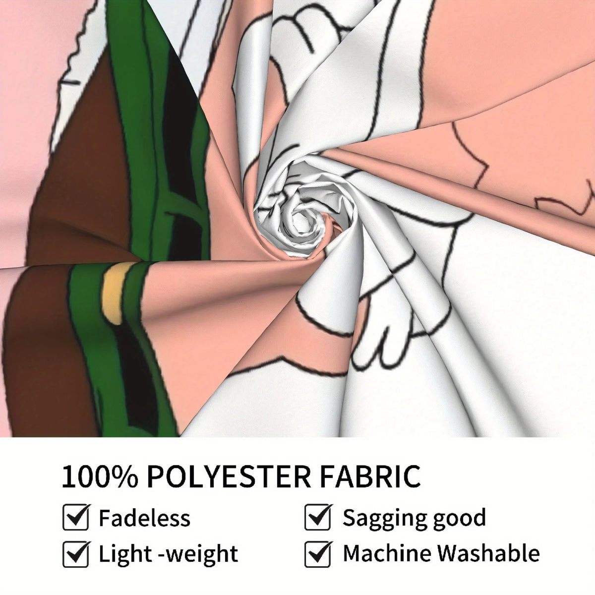 tapisserie décoration intérieure moderne peter griffin blanc vert rose beige