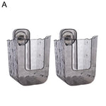 porte serviettes toilette moderne adhésif noir transparent marbre minimaliste porte boîtes mouchoirs humides lingettes