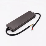 transformateur électrique led 12v 24v ip67 gris rayures clips câbles
