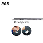 ruban led noir 64 couleurs contrôleur principal secondaire interface double lumière sol moderne
