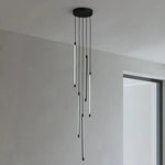 suspension lumineuse or noir moderne 10 13 16 19 lumières télécommande haute qualité certifications