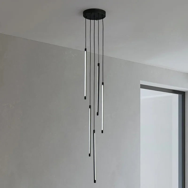 suspension lumineuse or noir moderne 10 13 16 19 lumières télécommande haute qualité certifications