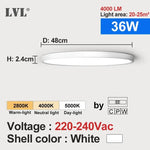 plafonnier led grain bois blanc éclairage moderne changeable 2000 82000 lumens vis
