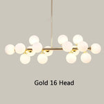 suspension moderne boules translucides blanc doré noir led restaurant salon bar
