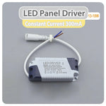 accessoires éclairage led driver 3w 47w 812w 1318w 1824w blanc gris moderne