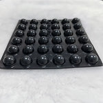 pads autoadhésifs silicium ronds noirs anti dérapage choc amortisseurs 16mm 18mm 20mm modernes