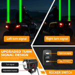 projecteurs led noir modernes contrôle distant interrupteur rotatif fixations lumiere rgbw 12v 24v