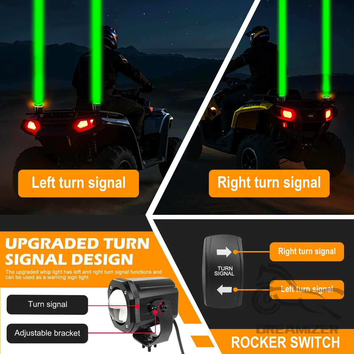 projecteurs led noir modernes contrôle distant interrupteur rotatif fixations lumiere rgbw 12v 24v