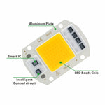 plaque led blanc moderne 10w 20w 25w 50w smart ic led beads chip contrôle