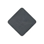 coasters polyester blanc gris moderne antidérapants résistants chaleur textures granuleuses