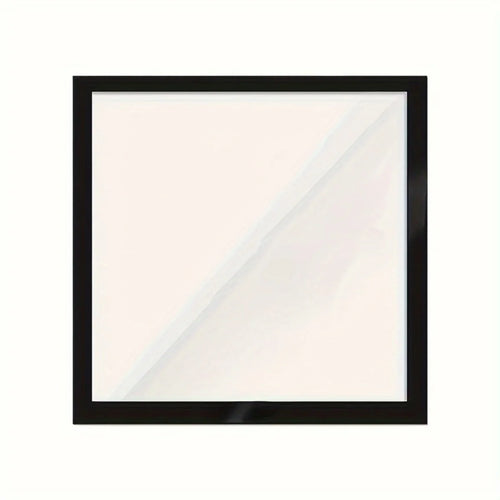 cadre mural moderne aimants auto adhésif noir transparent 30cm 30cm