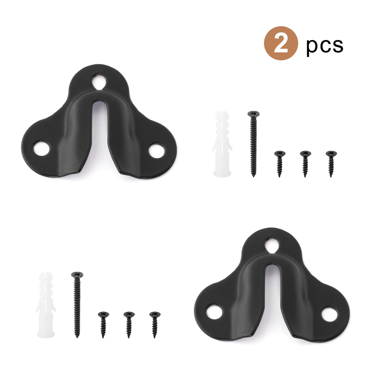 clips fixation modernes noir argent photos tableaux 43mm 53mm