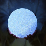 boule lumineuse led colorée moderne 12cm 14cm décoration vacances festive