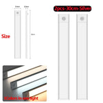 veilleuse led motion sensor sous meuble 20cm 30cm 40cm 50cm blanc moderne minimaliste