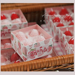 bougies parfumées fraises rose rouge aromathérapie décoration maison créative box cadeau