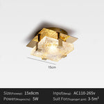 lampe moderne or transparent texture marbrée verre cuivre led acier vis facile chambre salon