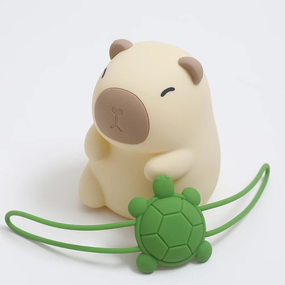veilleuse animaux silicone cartoon rechargeable led table enfant douce mignonne colorful