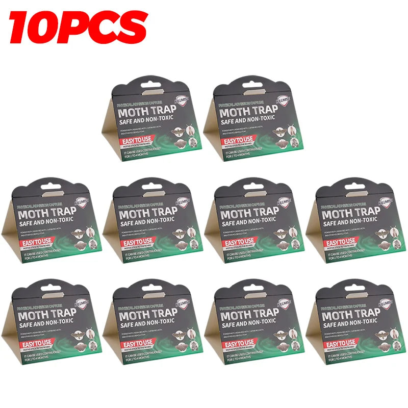 pièges papillons clips vert blanc noir imprimé papillons pratique facile utiliser