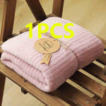serviette bain rapide rayées moderne gris rose absorbante grande taille lavable machine