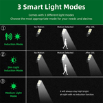 lampe solaire moderne noire jaune éclairage extérieur led télécommande détecteur mouvement ip65 abs