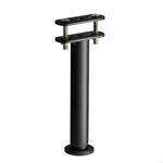supports pieds réglables meubles noirs vis écrous surface lisse minimaliste industriels hauteurs variées réglage
