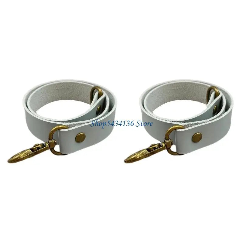 attaches rideaux cuir rivets métalliques rustique artisanal sans perçage dimensions 50x2cm