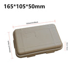 boîte étanche noire robuste poignées intérieur rembourré mat plastique hermétique survival gadgetextérieur