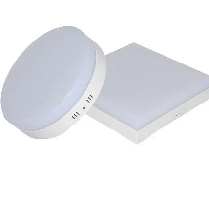 plafonnier led blanc moderne 12v 24v 6w 12w 18w 24w opacité aluminium
