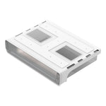 rangement tiroir transparent moderne blanc grande capacité multiple utilisation rechargeable