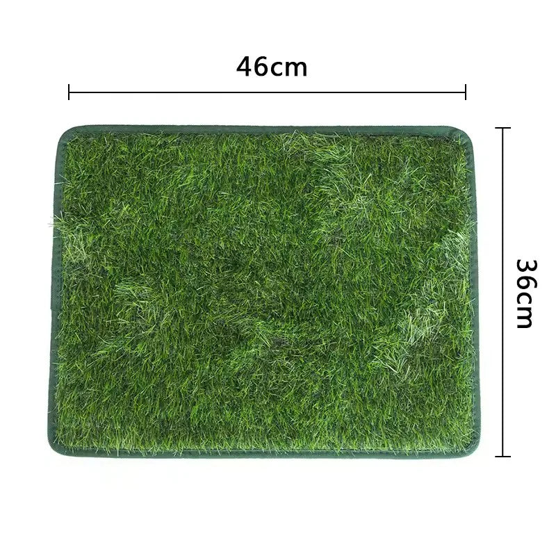 tapis herbe artificielle vert moderne chiens réutilisable lavable sans odeurs drainage intérieur