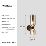 lampe murale contemporaine verre poli argent doré noir blancversible minimaliste chambre salon