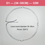 lampe led circulaire blanc moderne adhésive magnets connecteurs 45cm 30cm 41cm led haute puissance