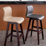 tabouret bar moderne simili cuir noir vert marron gris maison reception commercial