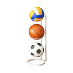 support balles sport moderne blanc noir trois couches intérieur salon volleyball basketball football