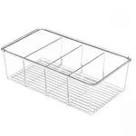 rangements cuisine transparent moderne sacs alimentaires boîtes stockage organisation réfrigérateur