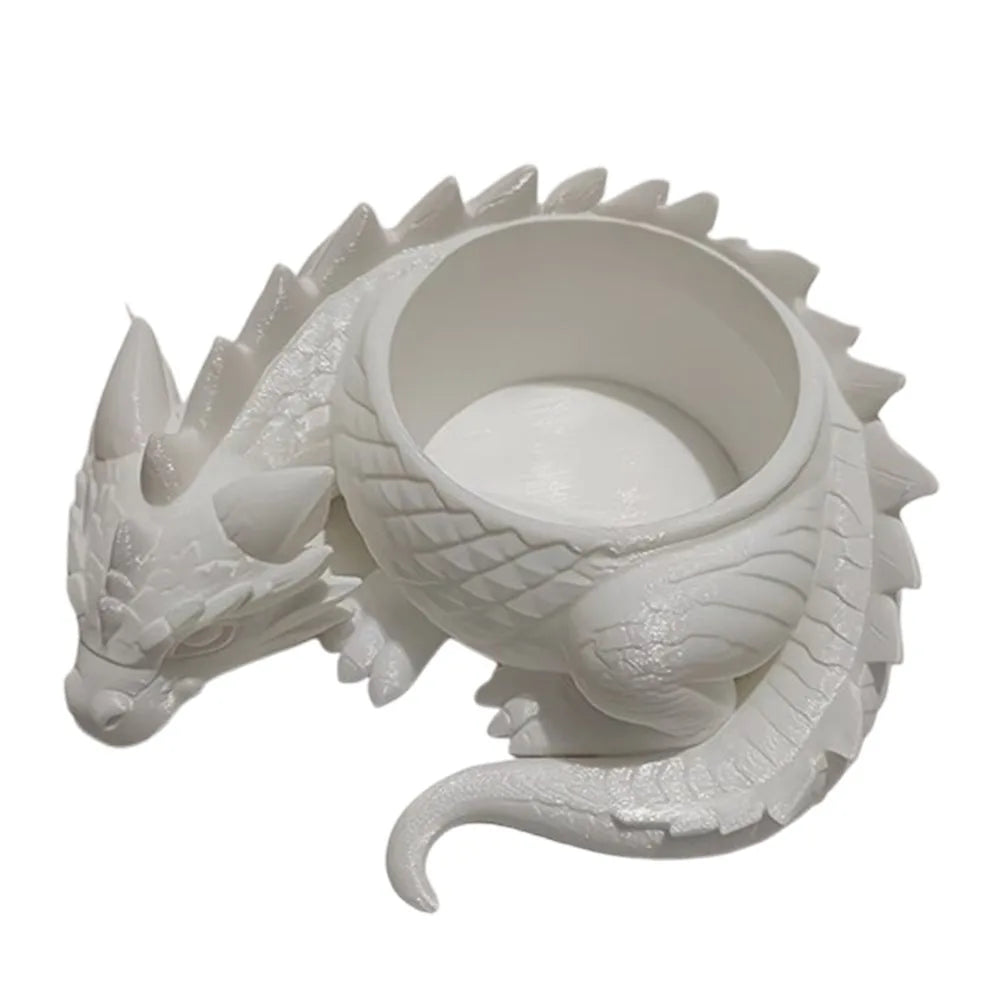 porte bijoux dragon éclaté blanc noir rouge gris jaune fantaisie articulé
