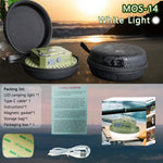 lampe camping vert olive aimantée rechargeable led moderne portative usb