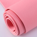 tapis yoga rose texture points épais 35mm moderne pvc antidérapant sport yoga