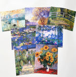toile d'art impressionniste multicolore peinture l'huile décoration murale coton résistance abrasion 20x25cm