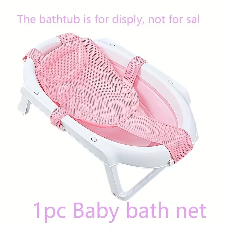 siège bain bébé bleu rose maille fine clips ajustable flottant baignoire sécurité moderne pratique