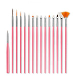pinceaux outils modelage pâte modeler pâtisserie décoration gâteau plastique couleur assortie