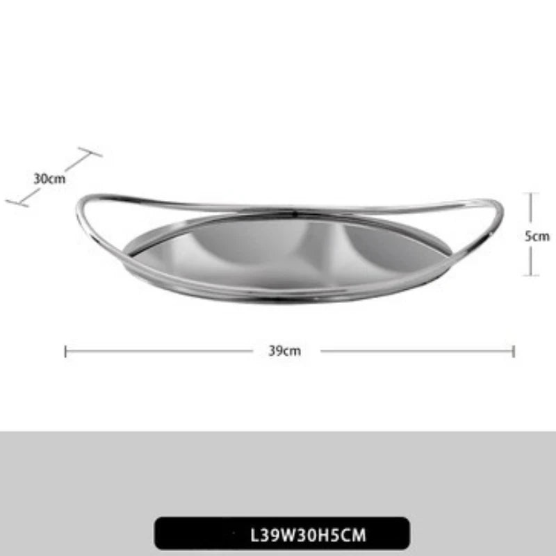 Plateau rangement moderne bois cadre métallique verres champagne bougies fleurs séchées desserts minimaliste élégant