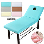 lit thérapie physique drap housse uni bleu clair blanc gris rose marron moderne opacité